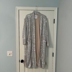 BB Dakota sequin duster.  Size M.